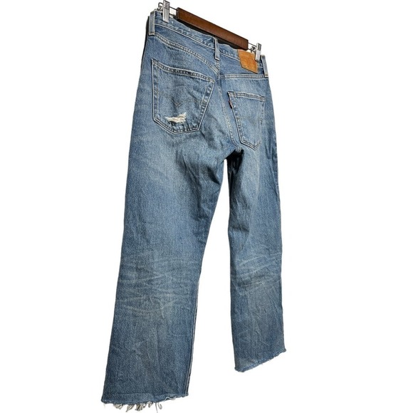 Women’s Levi’s Premium 501’ 90s Selvedge Straight Leg Jean / Size-W-26,L-30 - Picture 7 of 9